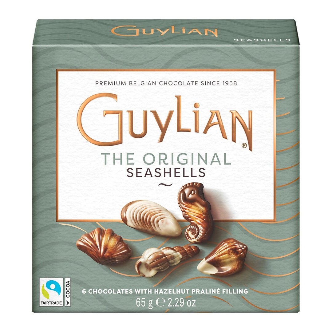 GUYLIAN 最好的比利時貝殼巧克力 65 克。