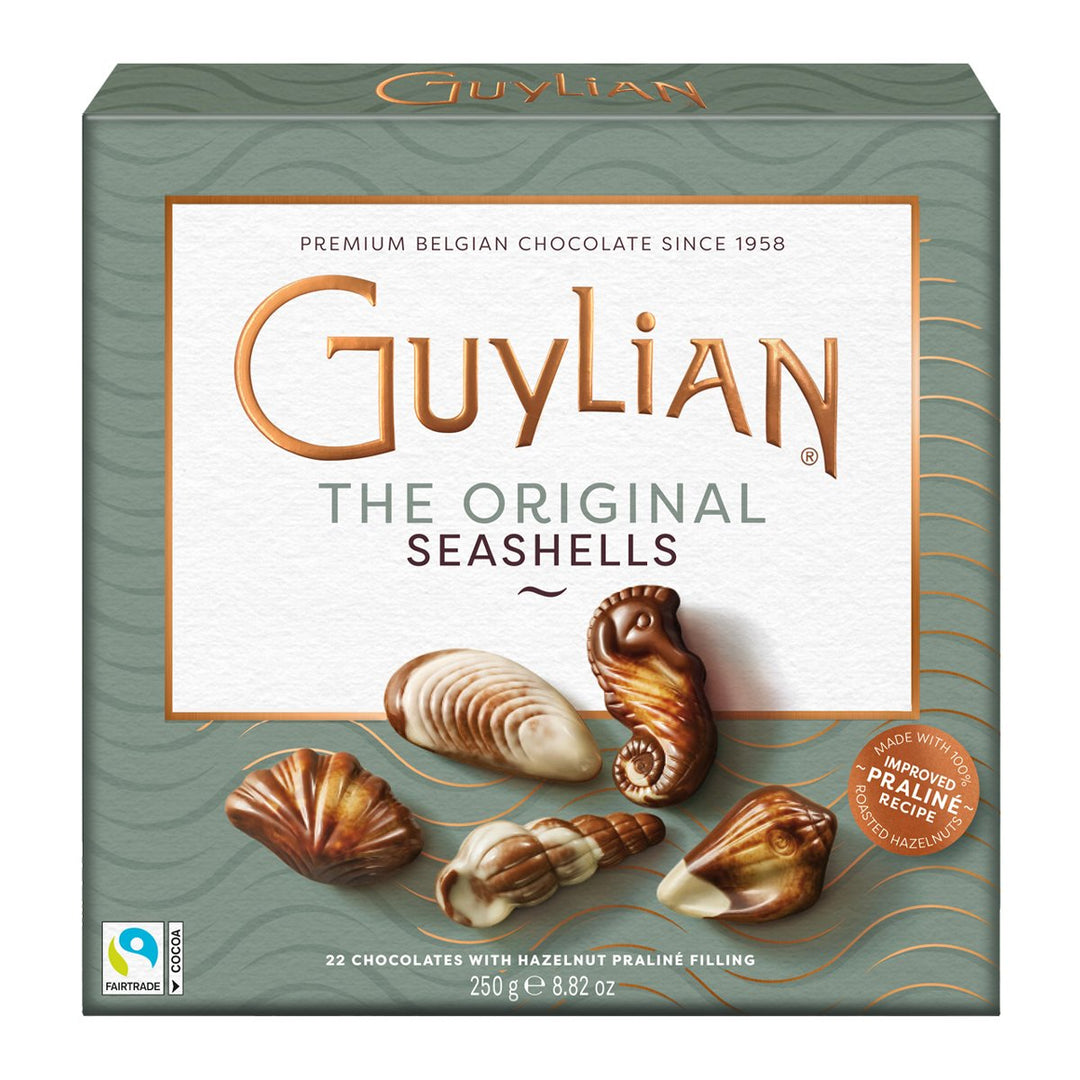 GUYLIAN 最好的比利時貝殼巧克力 250 克。
