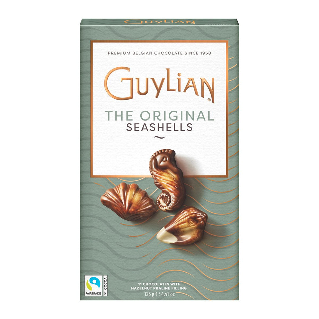 GUYLIAN 貝殼巧克力 125 克。