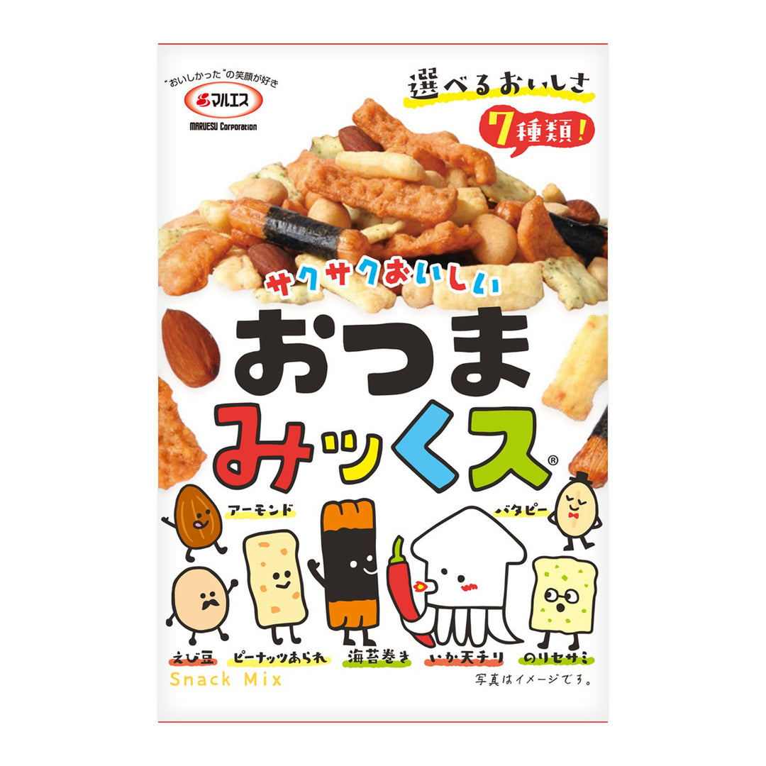 MARUESU Otsumamix 38 克。