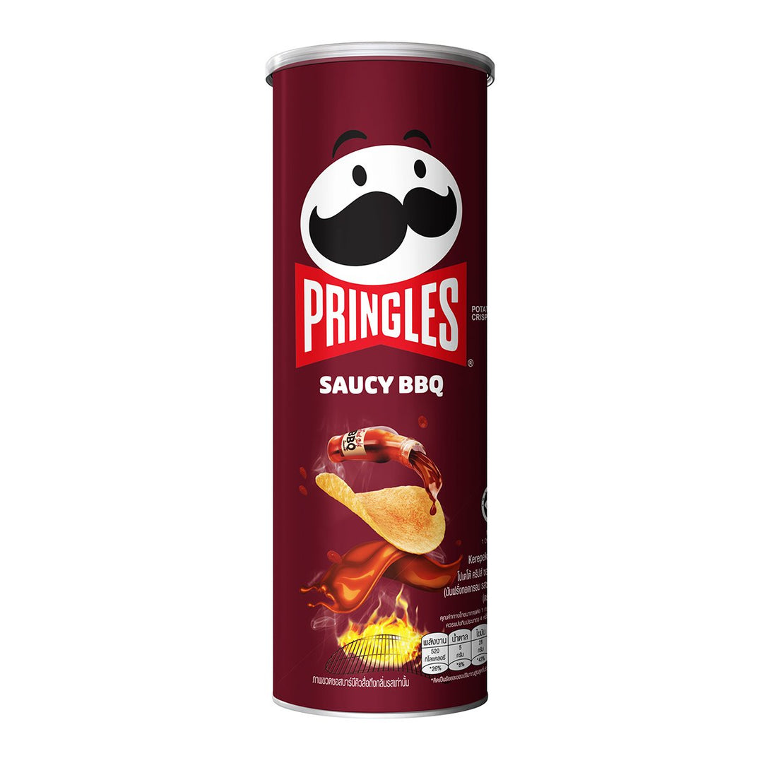 PRINGLES 洋芋片 辣味燒烤風味 102 克
