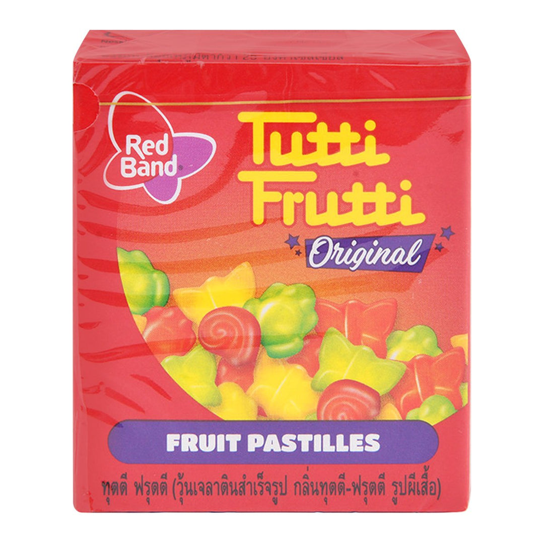 TUTTI FRUTTI 蝴蝶形水果軟糖 15 克。