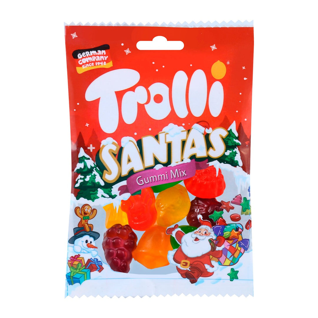 TROLLI 聖誕老人軟糖混合物 80 克。
