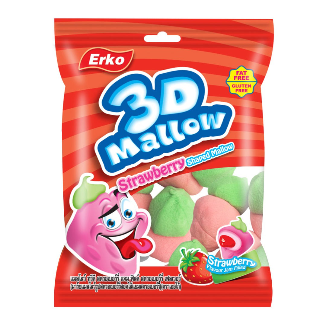 ERKO Mallow 3D 草莓醬 草莓口味 80 克