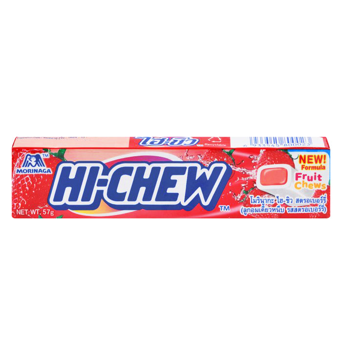 MORINAGA Hi-Chew 水果咀嚼片 草莓風味 57 克