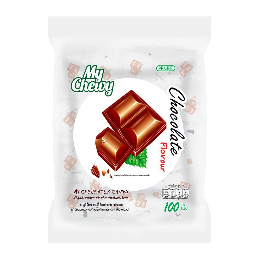 我的耐嚼牛奶糖巧克力口味 360 克。