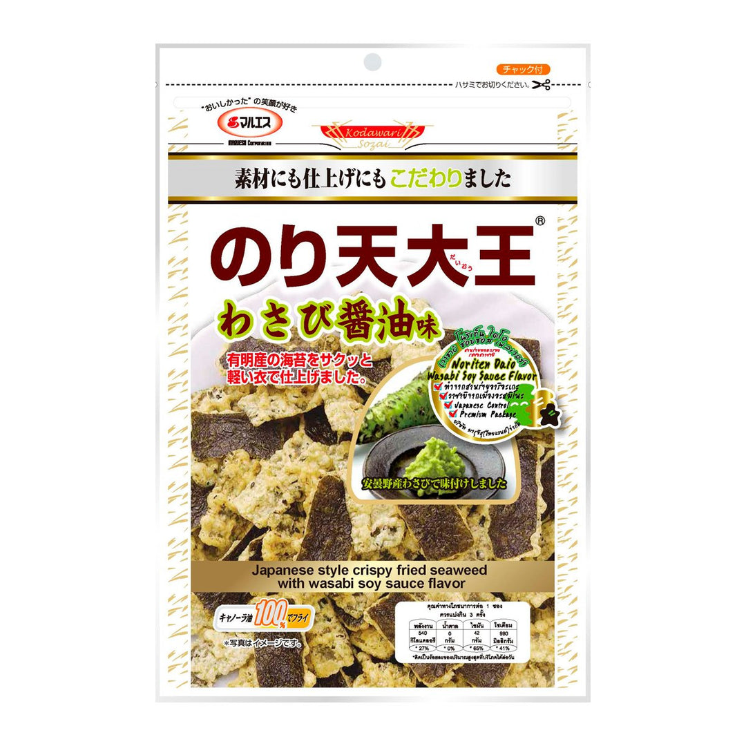 MARUESU Noriten Doio 油炸海藻芥末口味 91 G