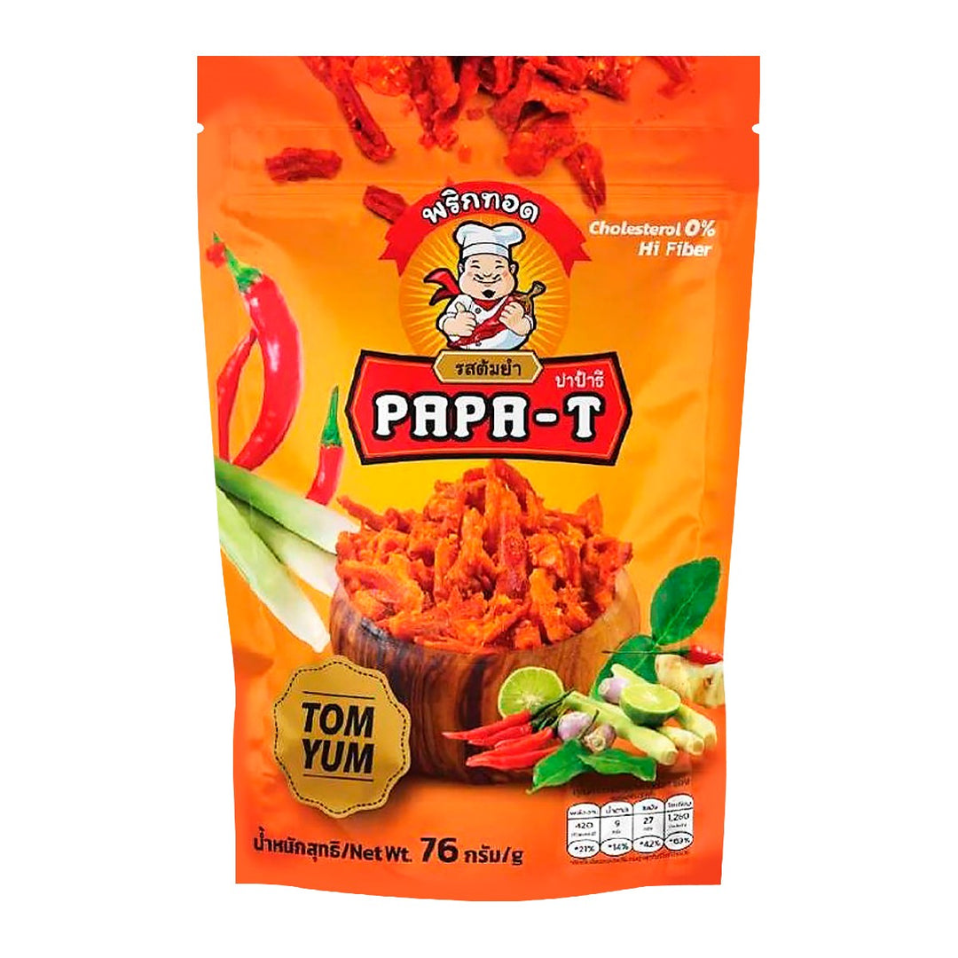 PAPA-T 脆辣椒零食冬炎口味 76 克