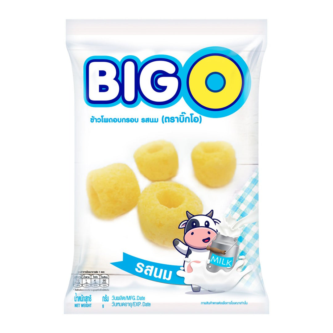 BIG O 玉米零食牛奶口味 60 克