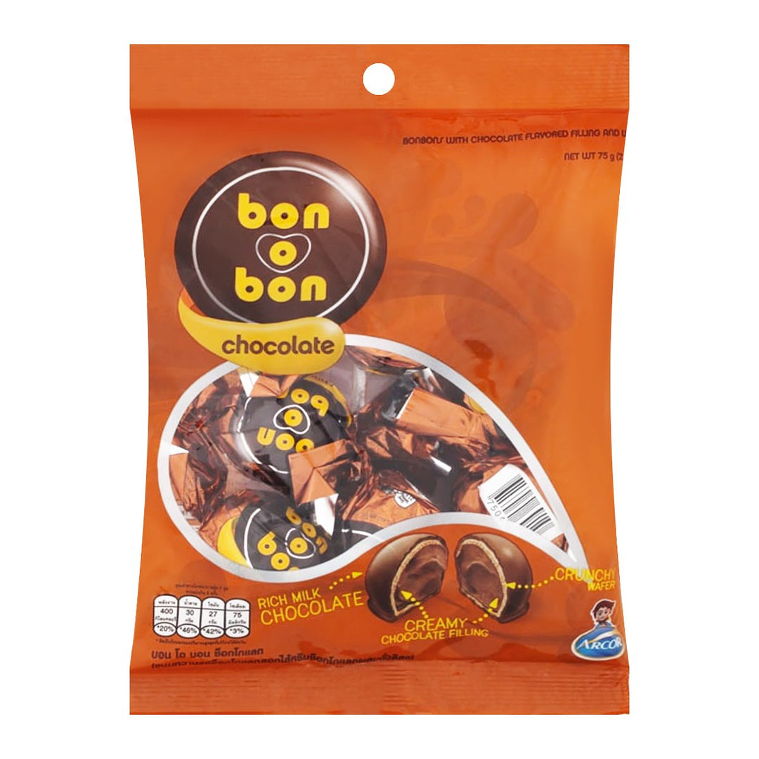 BON O BON 花生巧克力 75 克。