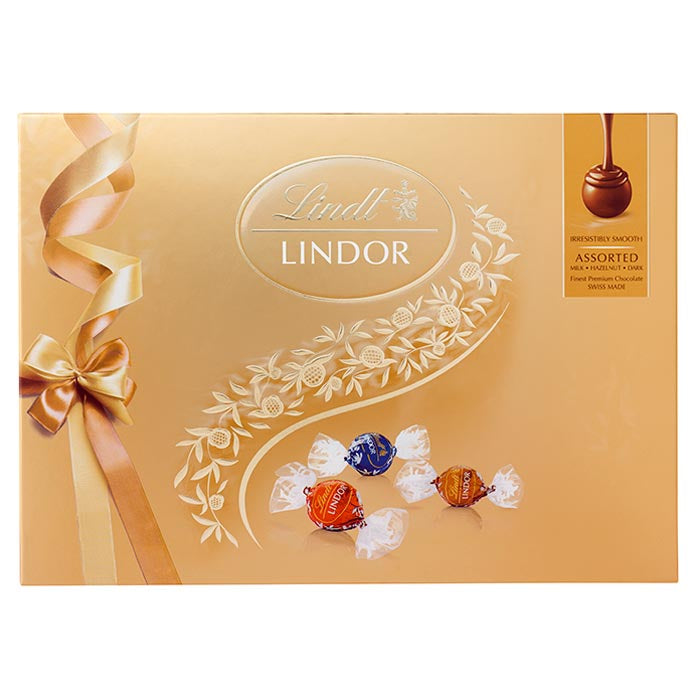 LINDT Lindor 什錦松露巧克力禮盒 168 克。