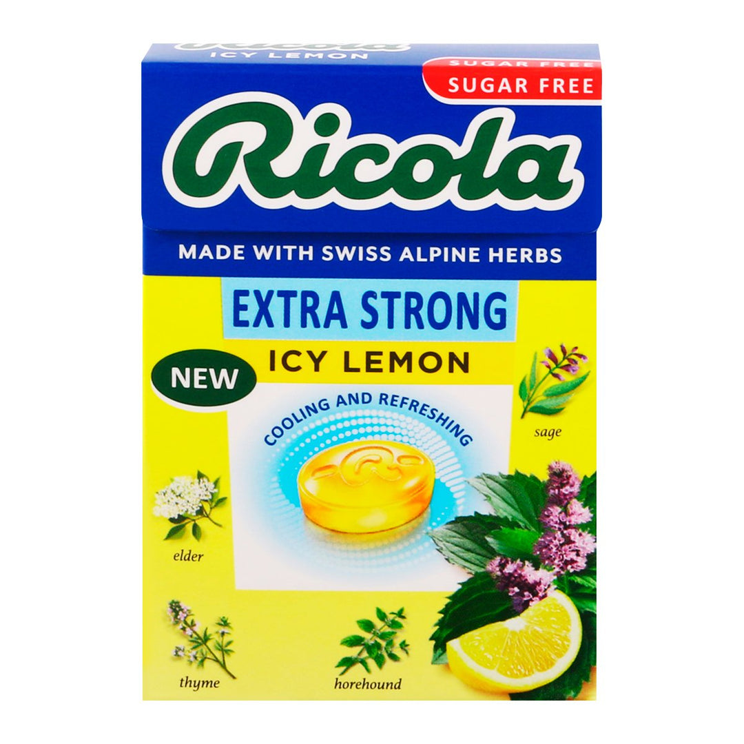 RICOLA 冰檸檬無糖 40 克