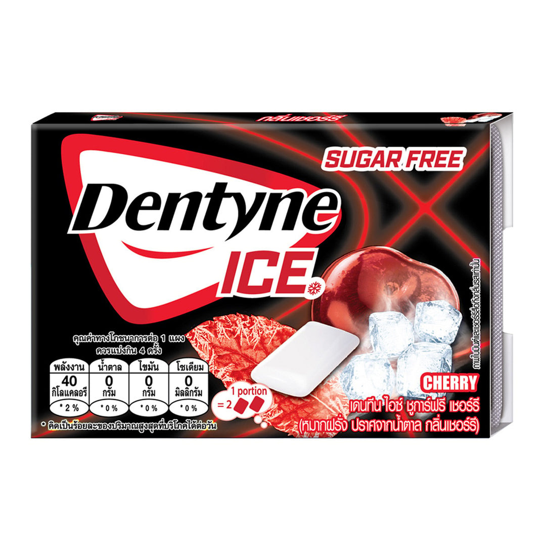 DENTYNE 冰無糖櫻桃口香糖 8 片 11.2 克