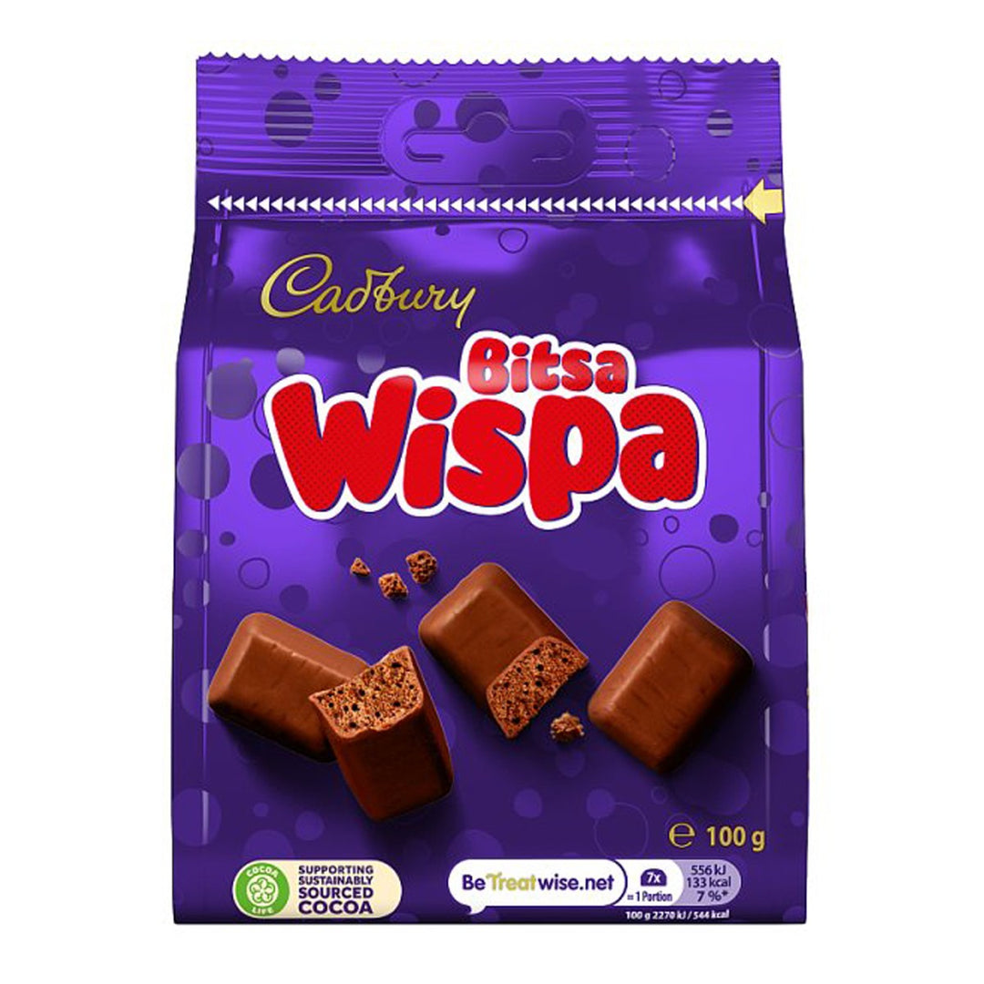 吉百利 Bitsa Wispa 100 克。