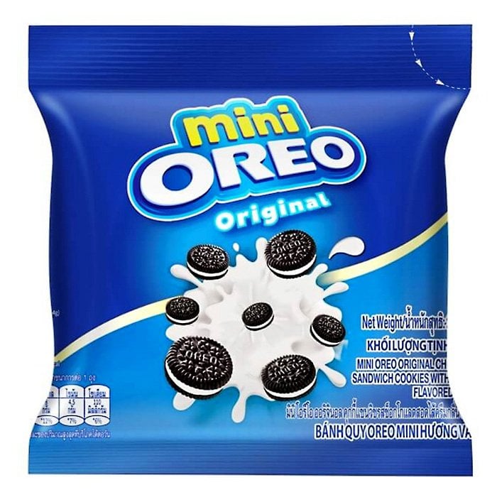 OREO 迷你香草奶油夾心餅乾 20.4 克。