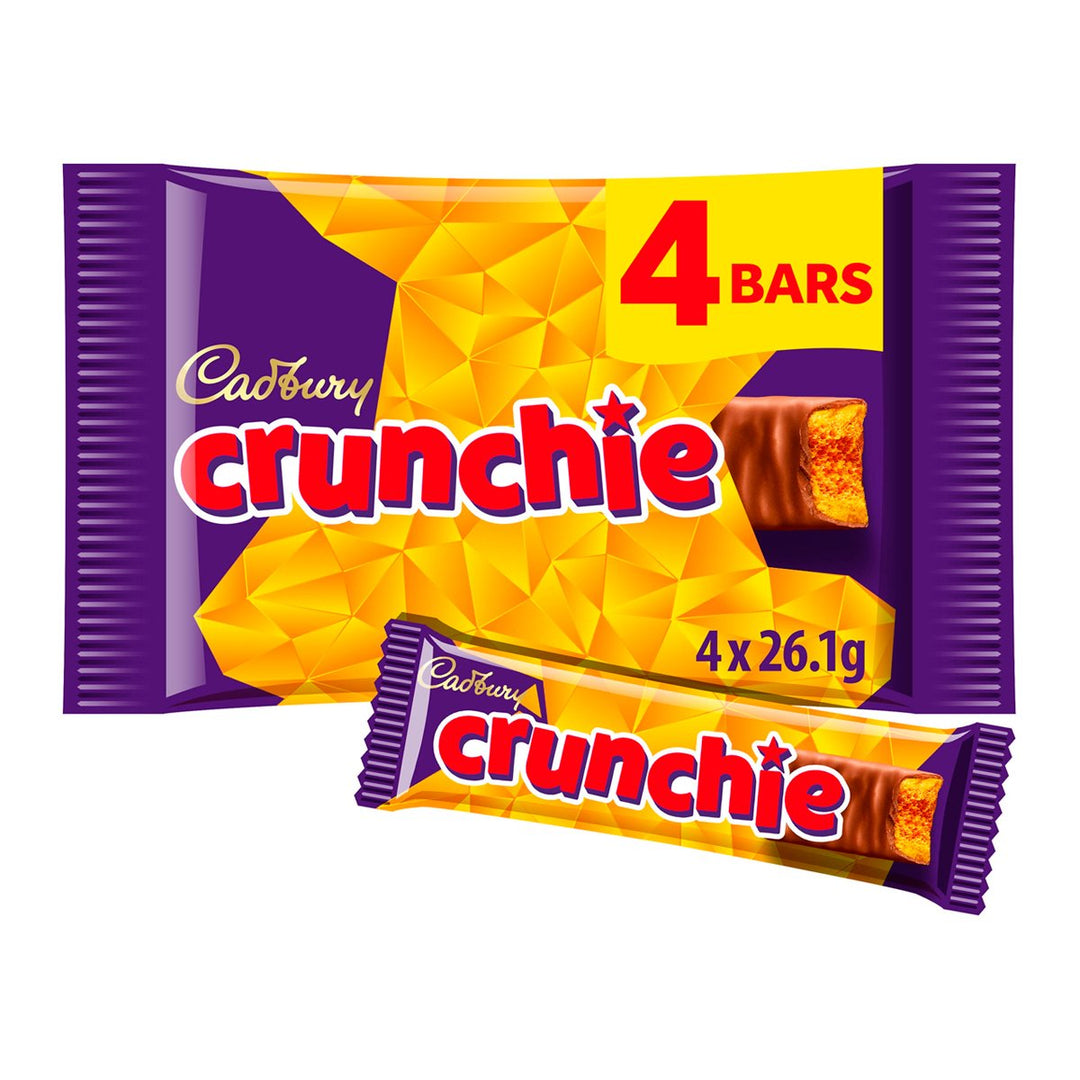 CADBURY 脆脆牛奶巧克力金色蜂窩中心 104.4 克。