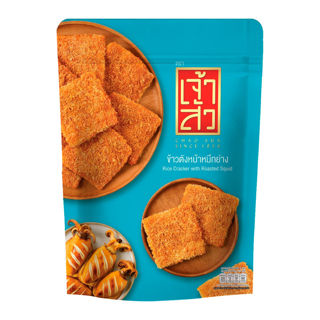 CHAOSUA 烤魷魚米果 80 克。