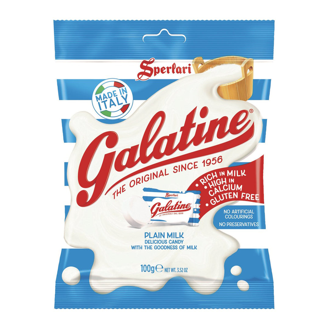 GALATINE 牛奶片 原味牛奶口味 100 克。