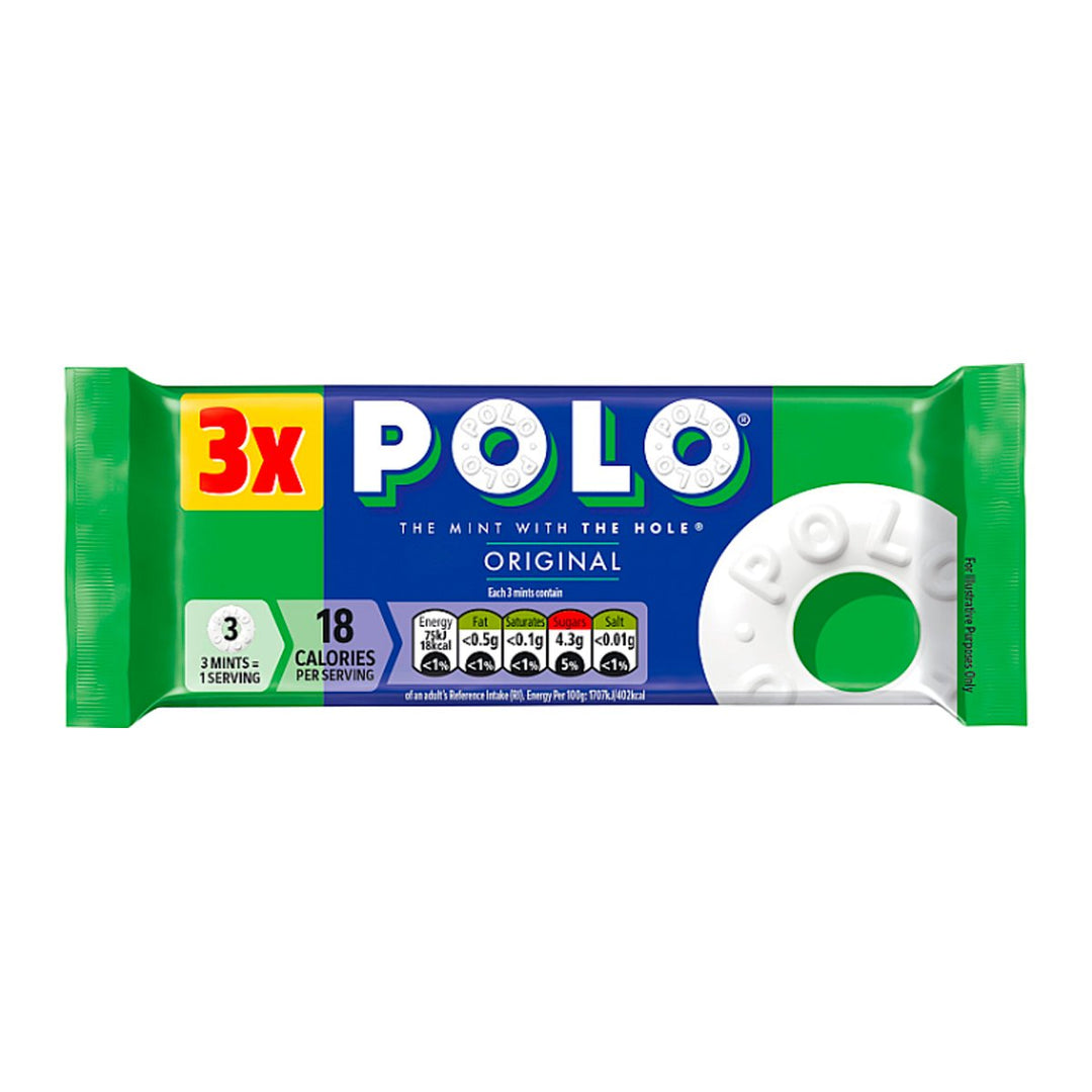 POLO 薄荷糖 原味 25 克 x 3 個