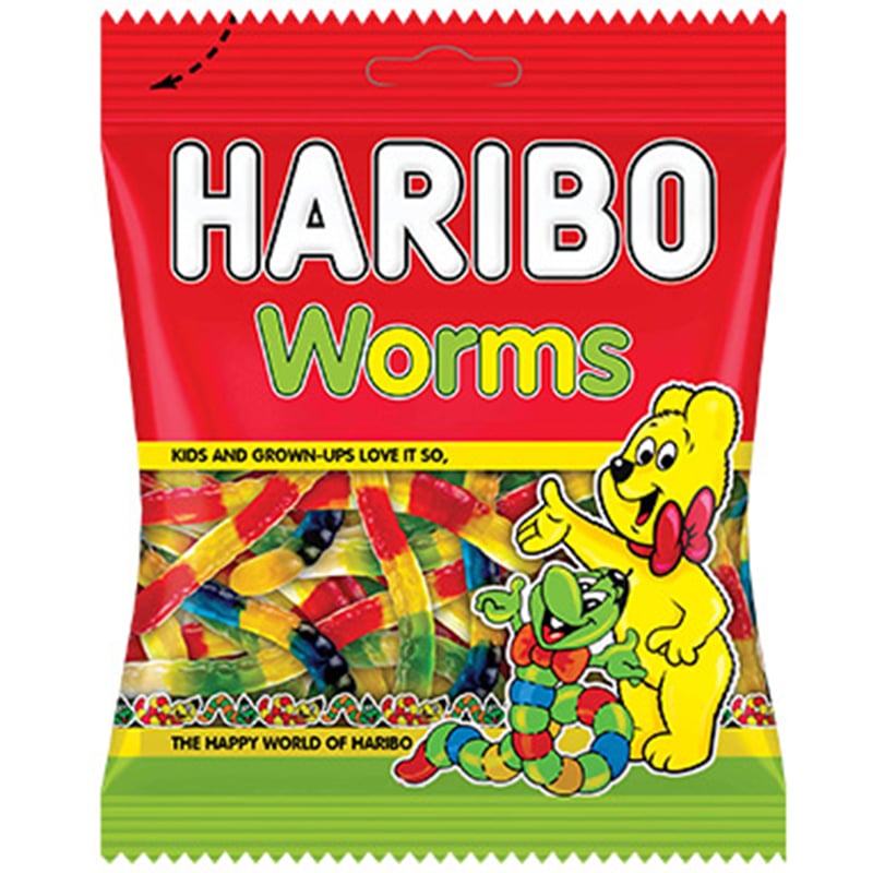 HARIBO 蠕蟲軟糖 80 克