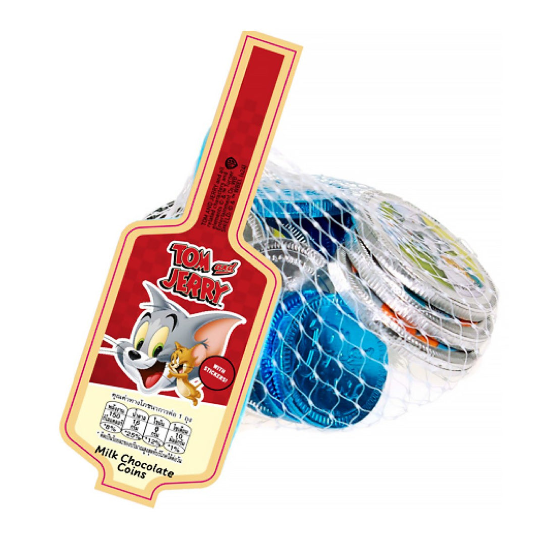 STEENLAND Choco 硬幣牛奶巧克力 27 克。