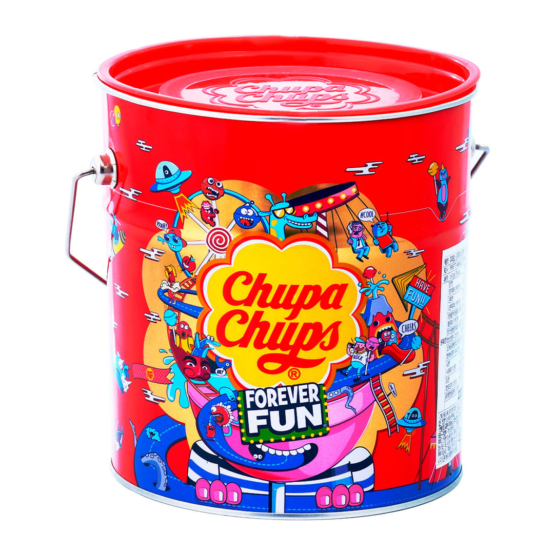 CHUPA CHUPS 什錦口味棒棒糖 1650 克。
