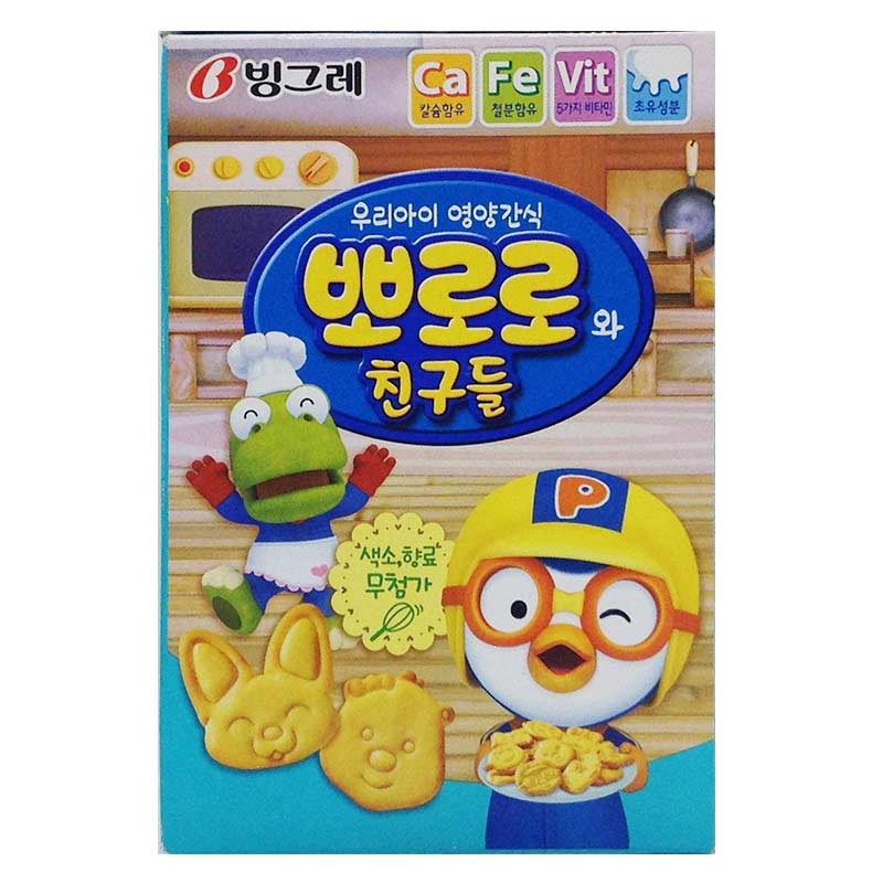 PORORO 餅乾原味65克