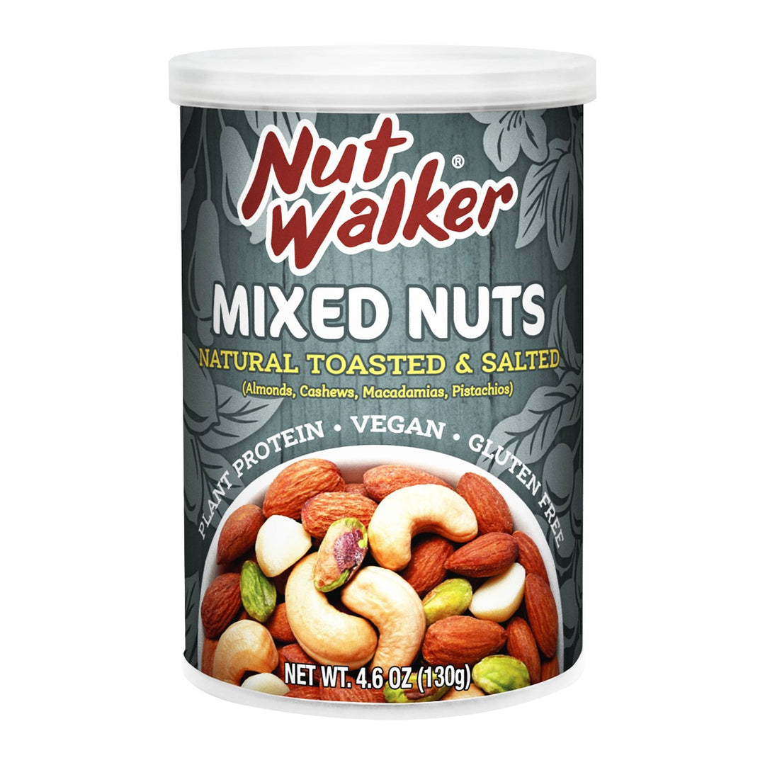 NUT WALKER 混合堅果 天然 130 克。
