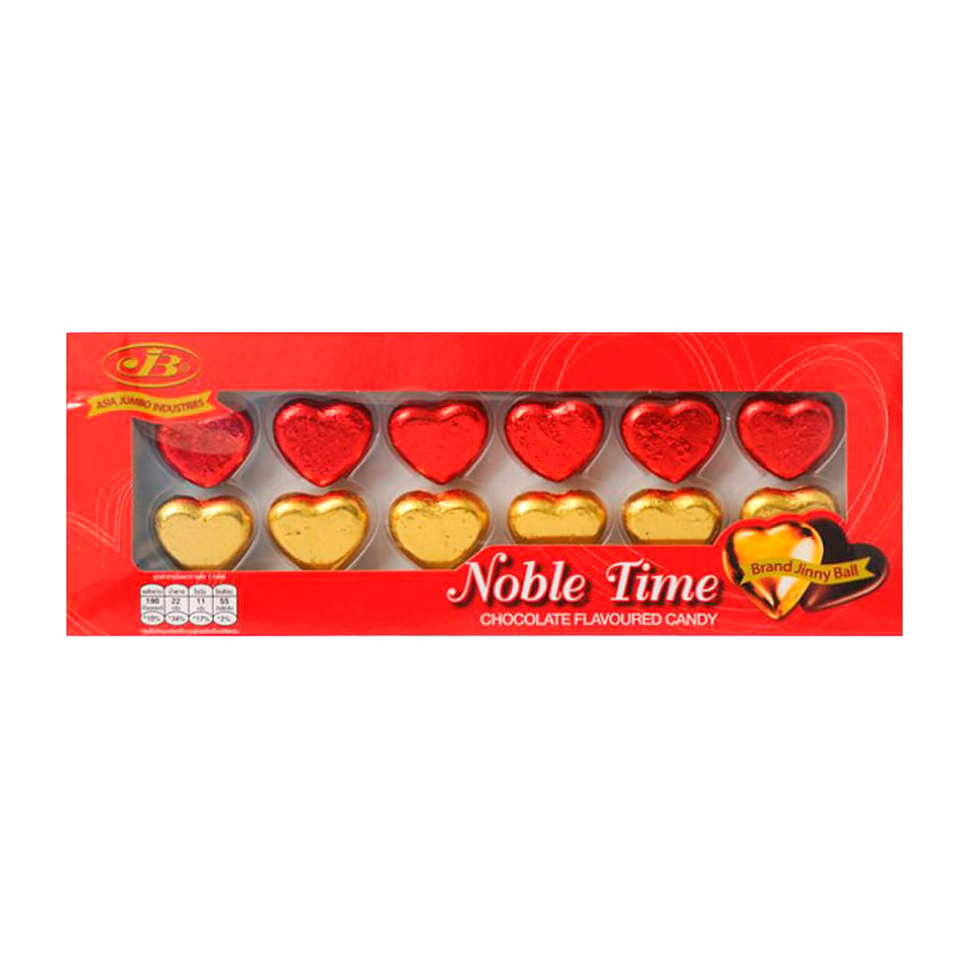 JINNY BALL NOBLE TIME 巧克力口味糖果 30 克。