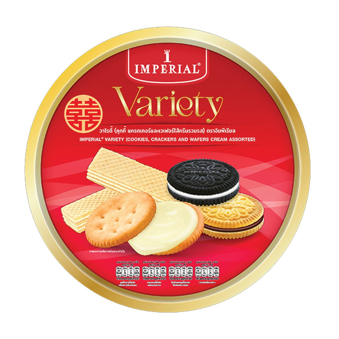IMPERIAL VARIETY 什錦餅乾和威化餅 400 克。