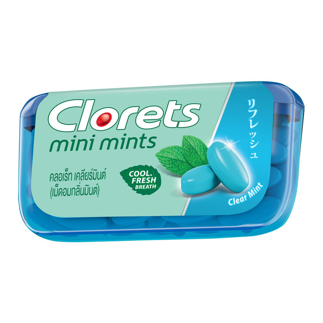 CLORETS Acti 新鮮透明薄荷 12 克。