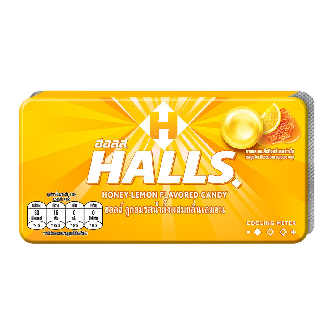 HALLS 蜂蜜檸檬糖 8 片