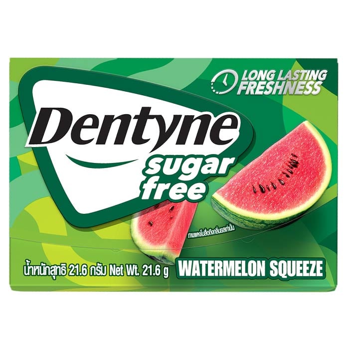 DENTYNE 無糖新鮮薄荷西瓜口味 21.6 克