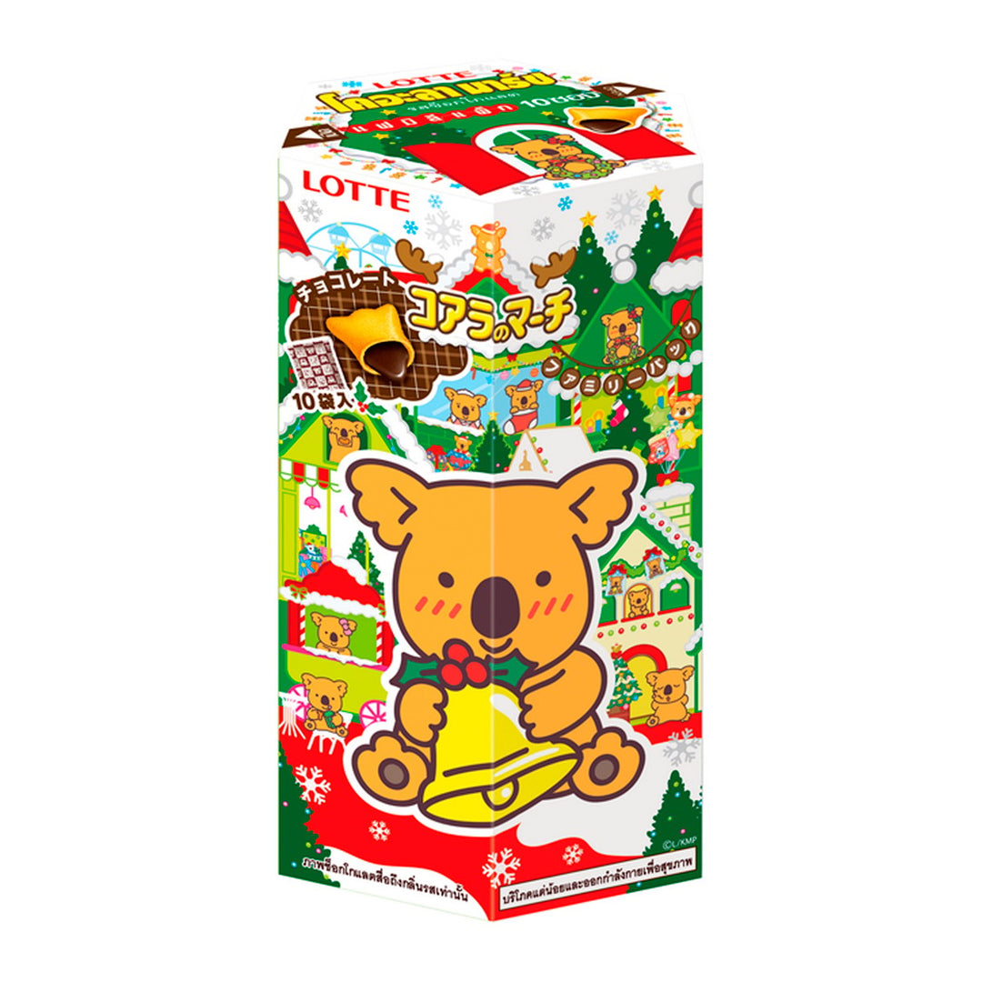 KOALA'S MARCH 複合巧克力夾心餅乾家庭裝 195 克。