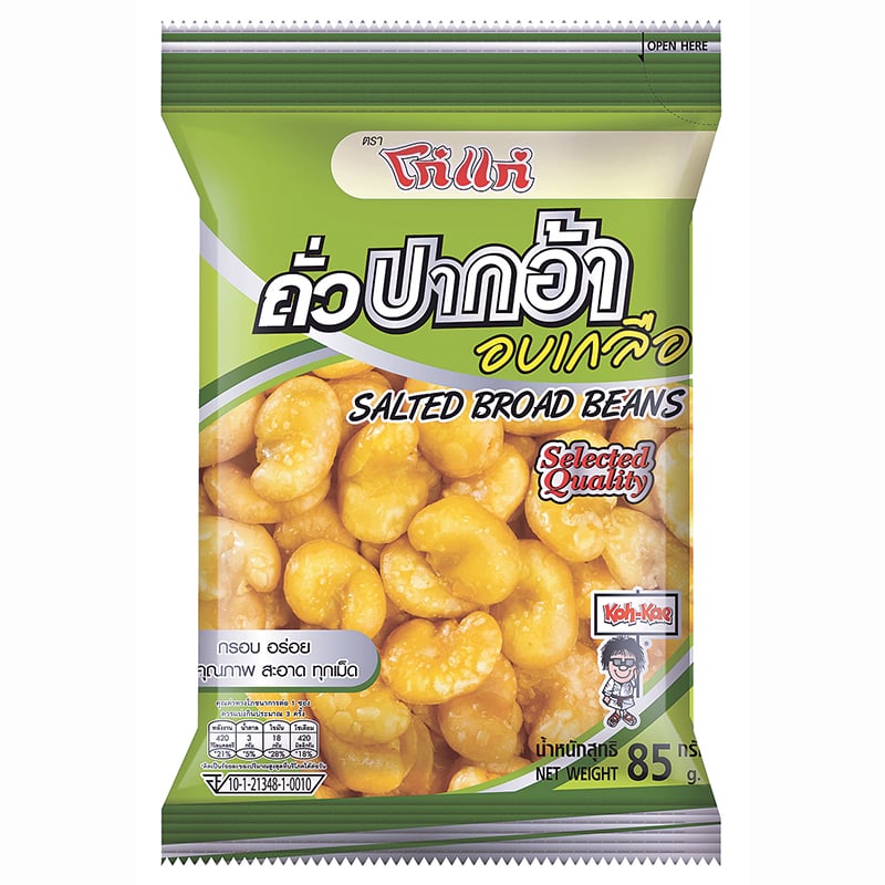 KOH KAE 鹹蠶豆 85 克。