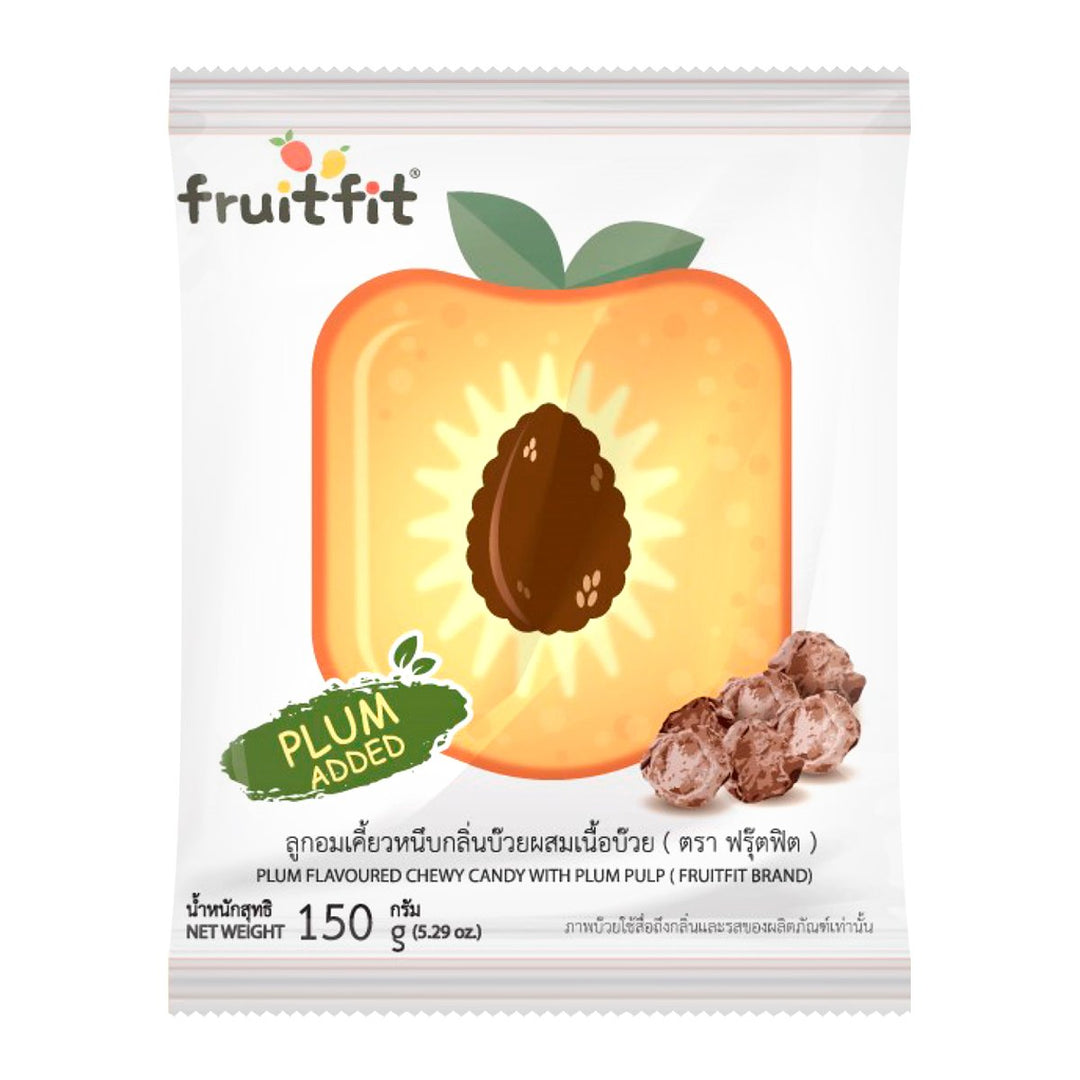 FRUIT FIT 梅子果肉梅味耐嚼糖果 150 克