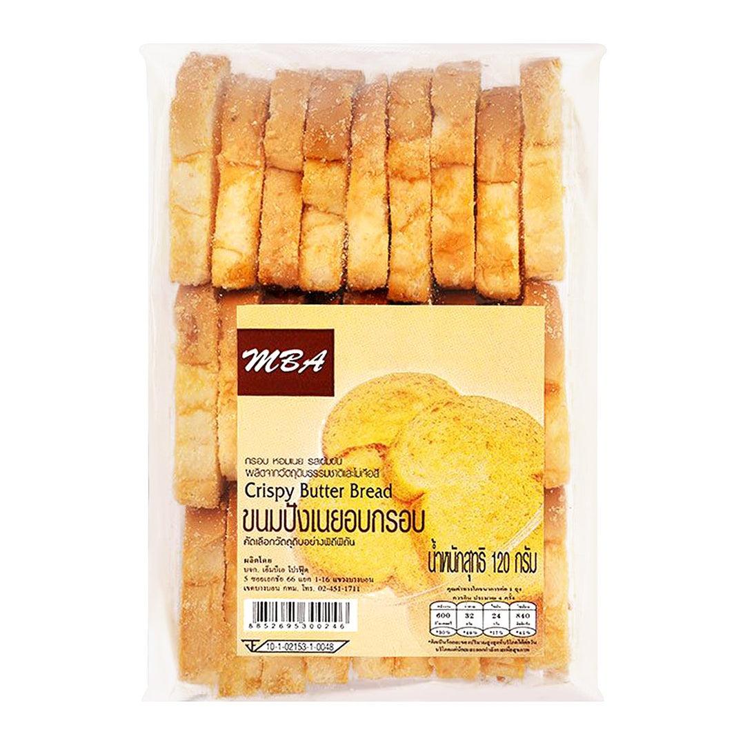MBA 脆皮奶油麵包 120 克。