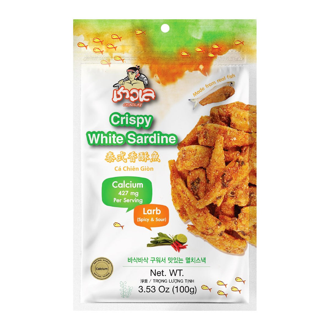 CHAOLAY 脆白沙丁魚 Larb 口味 100 公克
