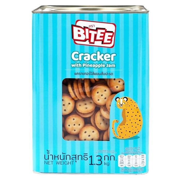 BITEE 鳳梨醬餅乾 1.3 公斤。