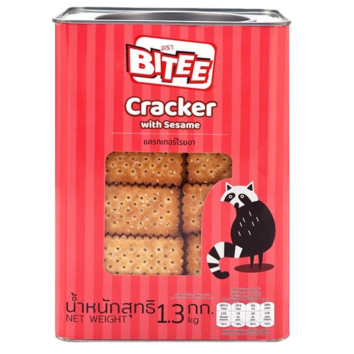 BITEE 芝麻餅乾 1.3 公斤。