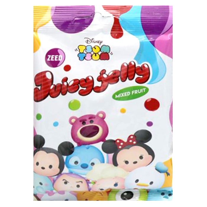 ZEED Tsumtsum 多汁果凍軟糖混合水果味 30 克。