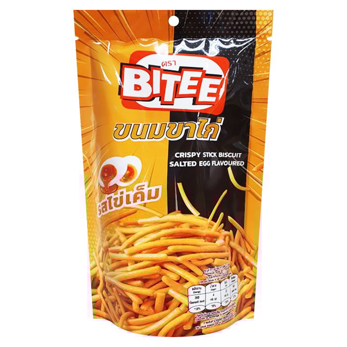 BITEE 脆棒餅乾鹹蛋口味 65 克