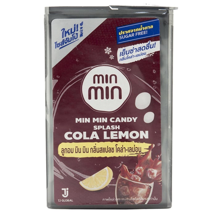 MIN MIN Candy Splash 可樂檸檬 28 克。