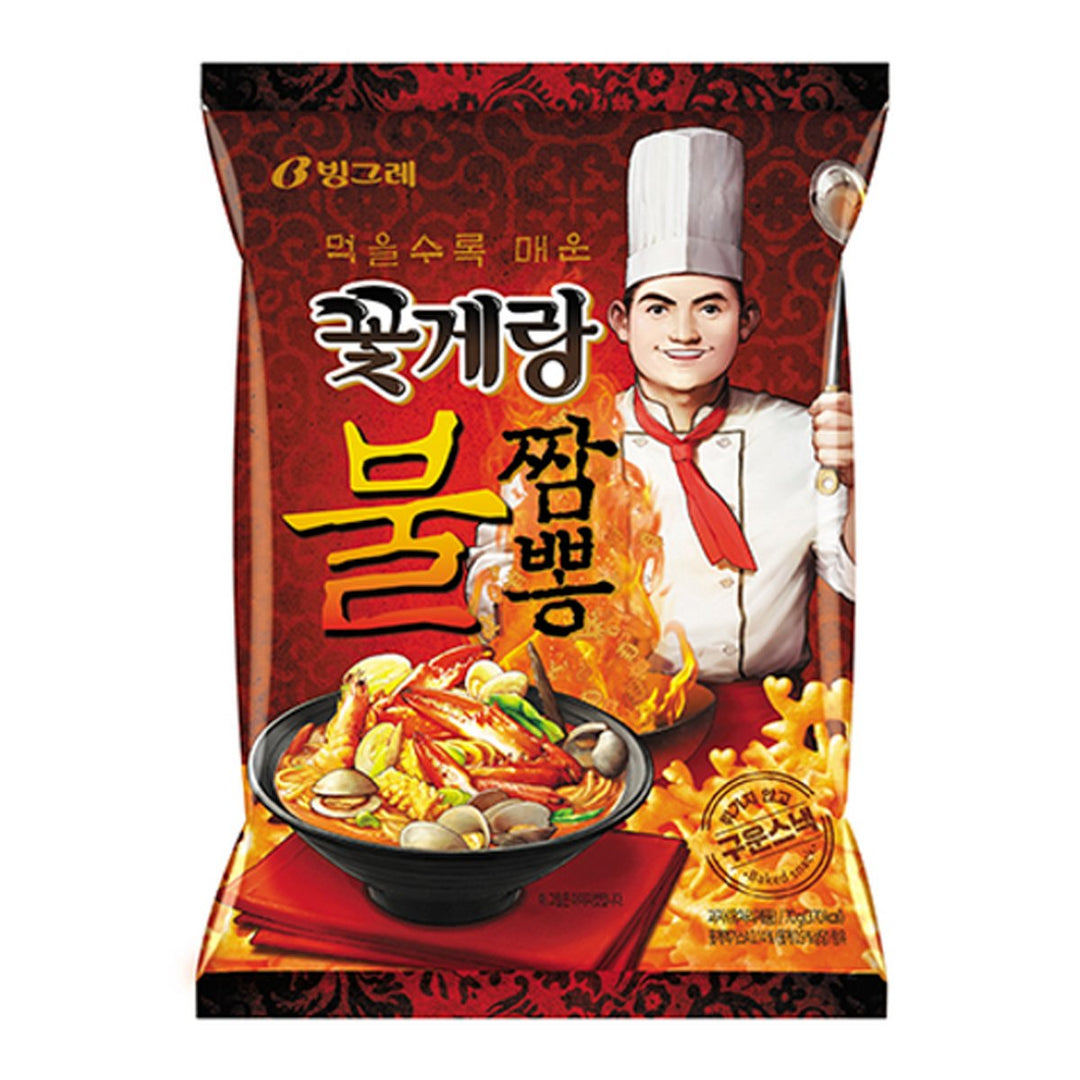 BINGGRAE 蟹片 jjampong 70 公克。