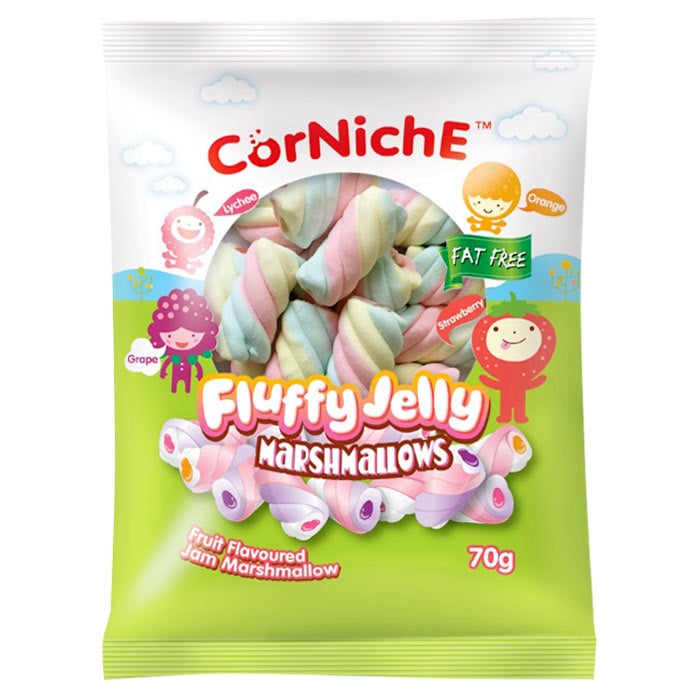 CORNICHE 蓬鬆果凍棉花糖 70 克