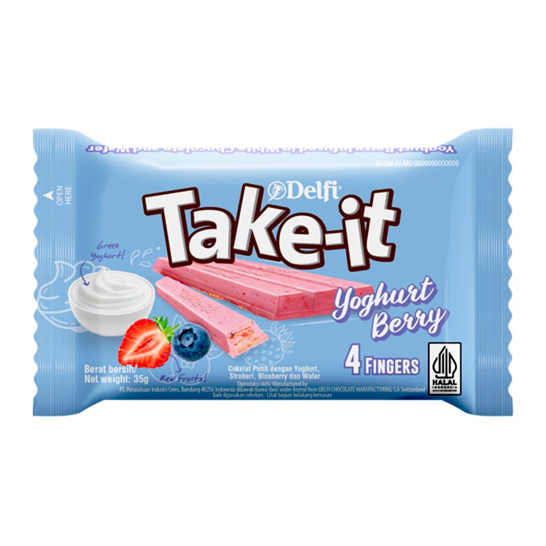 DELFI Take-It 酸奶漿果 35 克。