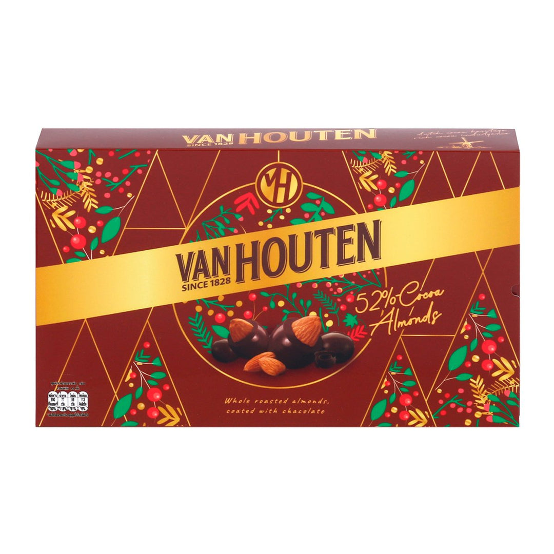 VAN HOOUTEN 52% 可可杏仁 180 克。