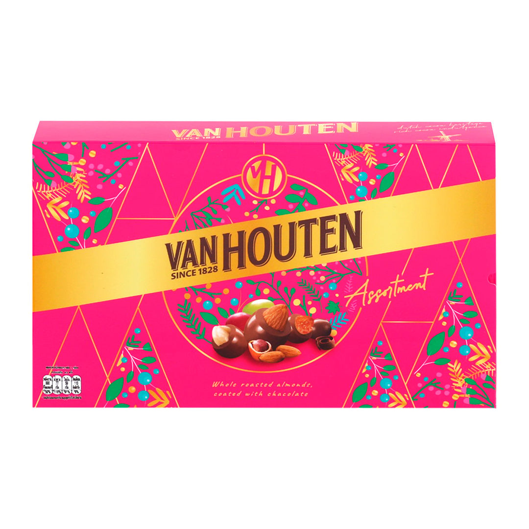VAN HOUTEN 黑牛奶什錦 180 克。
