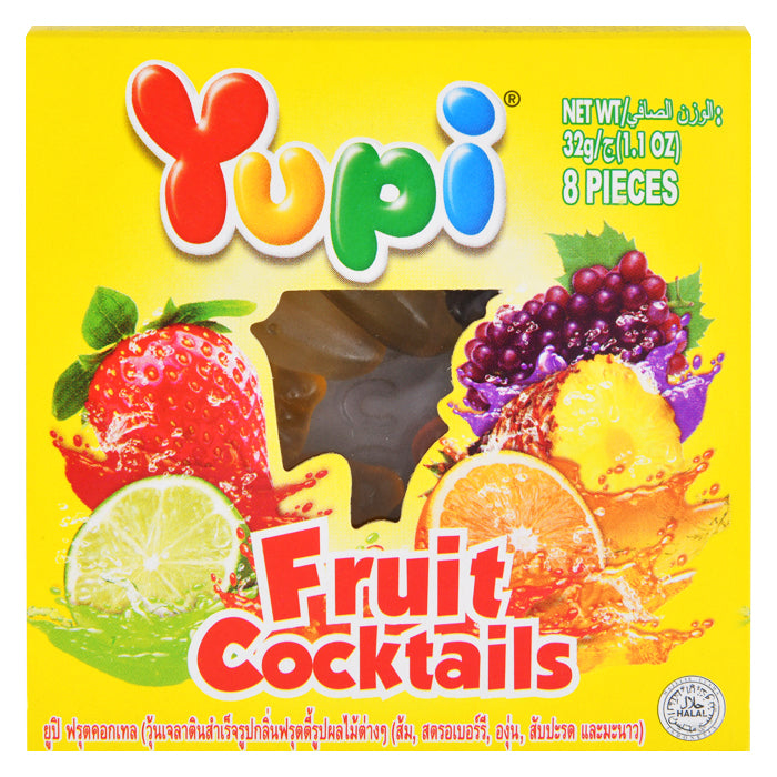 YUPI 水果雞尾酒軟糖 32 克。