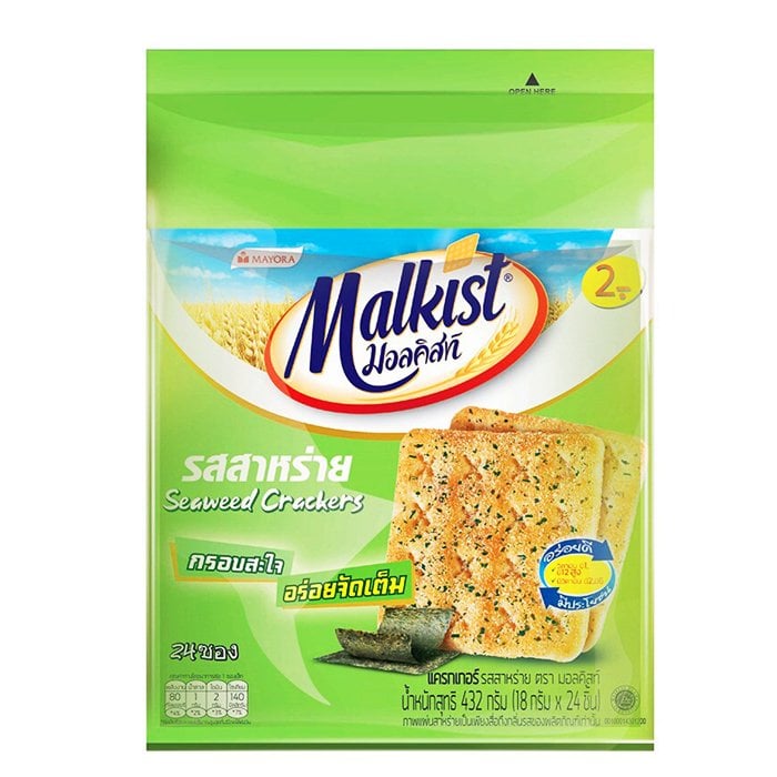 Malkist 海藻餅乾 432 克 24 片